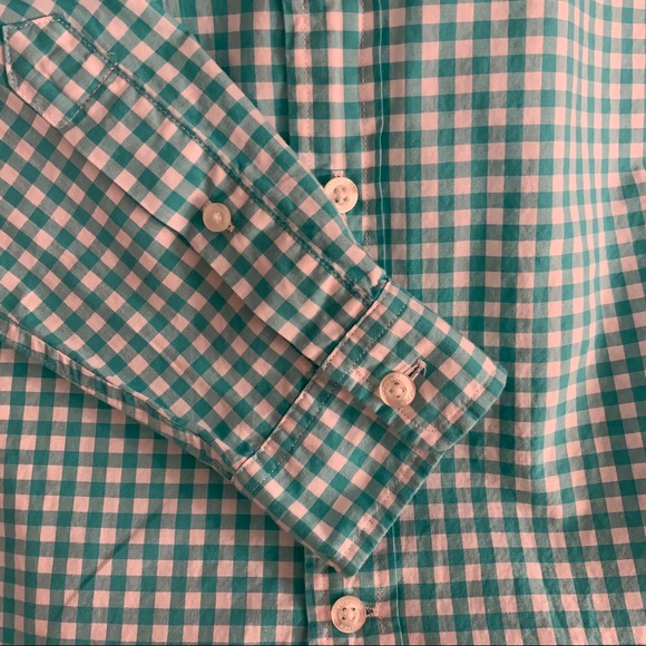 Vineyard Vines Boys Arawak Gingham Whale Shirt - Picture 6 of 11